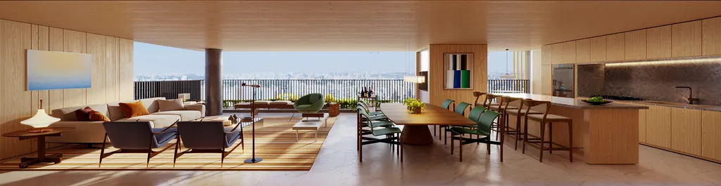 Panorama Skyline Ibirapuera